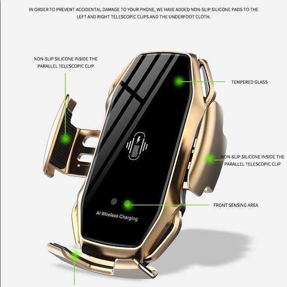 Phone Holder for Car (Warless Charging) - Picture 2 of 9